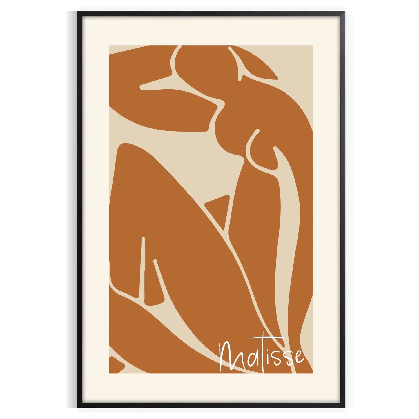 space Matisse Wall Art Framed Poster iconic papier découpés stunning print thoughtful gift artwork elegance decor various sizes A4 cm A0