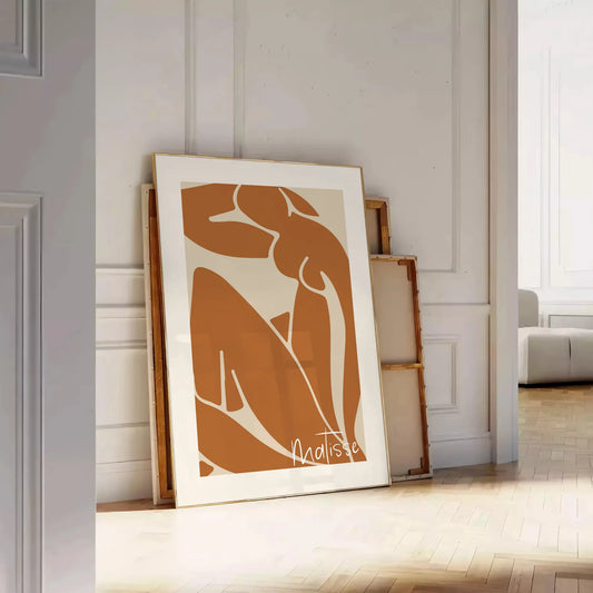 space Matisse Wall Art Framed Poster iconic papier découpés stunning print thoughtful gift artwork elegance decor various sizes A4 cm A0