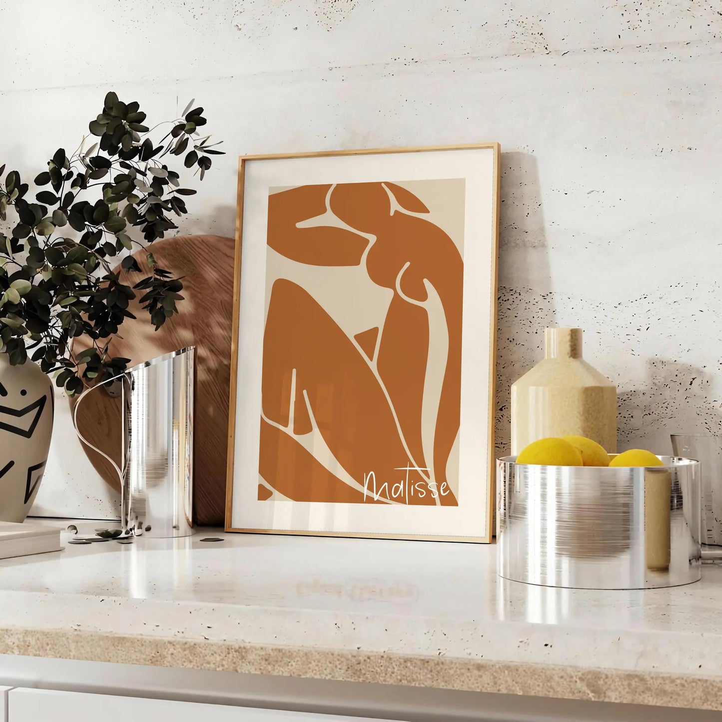 space Matisse Wall Art Framed Poster iconic papier découpés stunning print thoughtful gift artwork elegance decor various sizes A4 cm A0