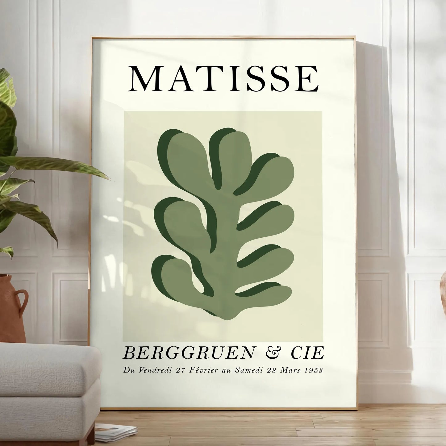 space stunning Matisse poster print iconic papier découpés elegant gray white tones wall art piece perfect lovers timeless artwork unique gift exquisite available
