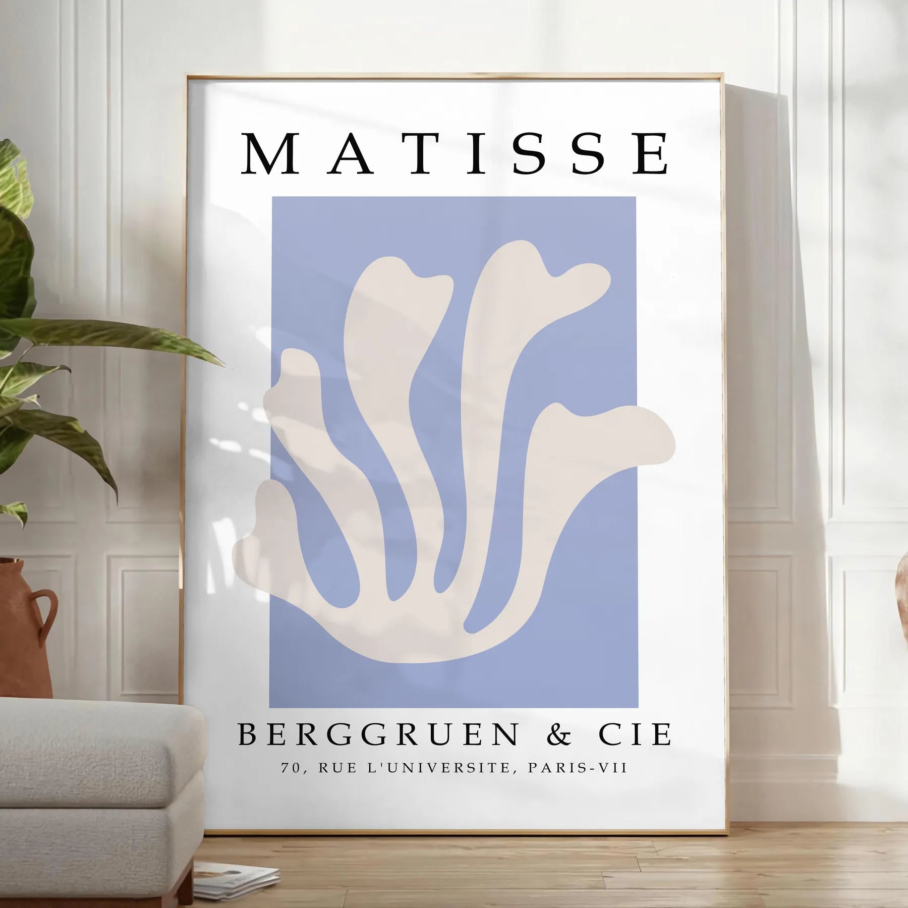space Matisse The Cutouts poster vibrant art papier découpés exquisite wall print perfect gift enthusiast sizes Letter 20×28 décor today