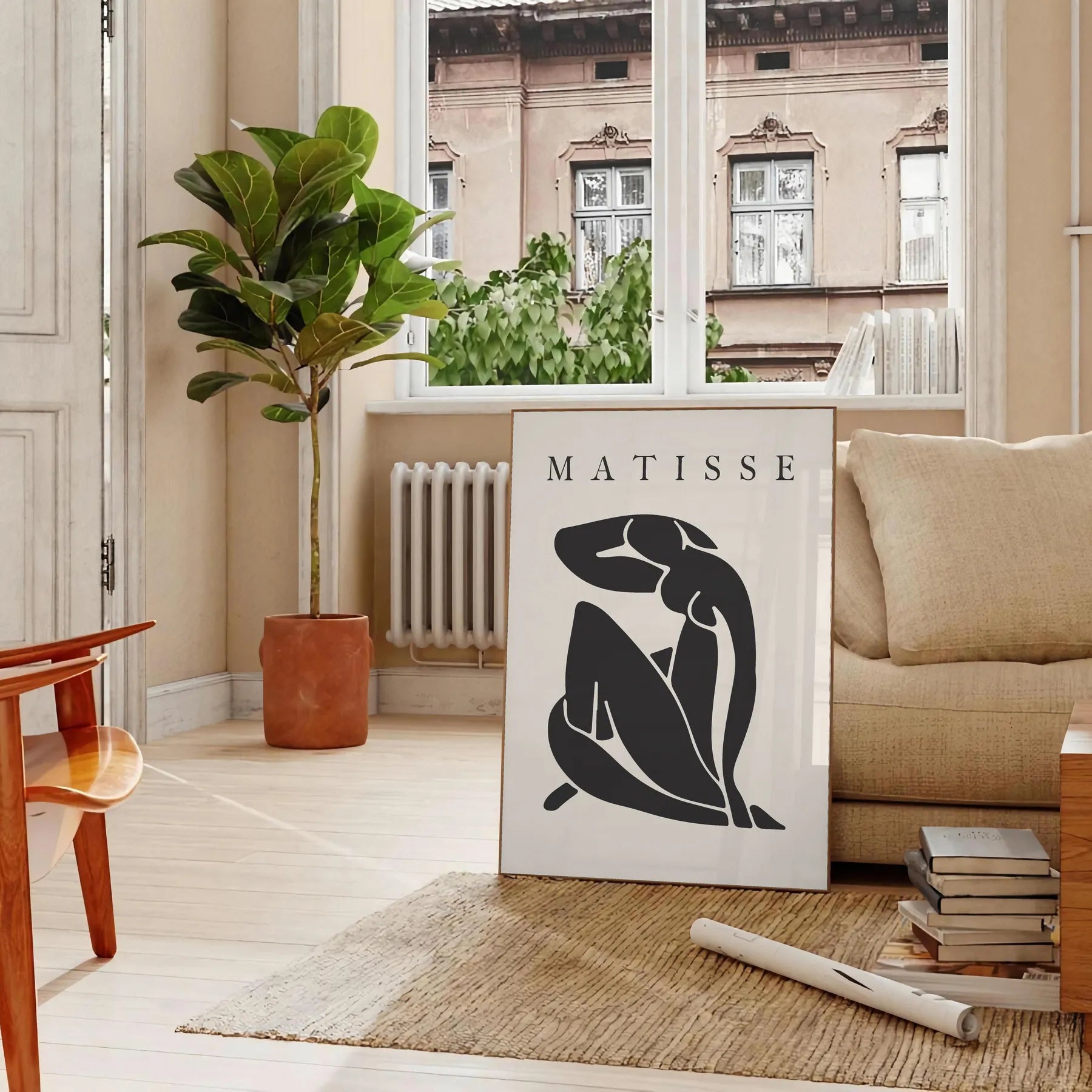 space Matisse cutout poster iconic papier découpés stunning gray white wall art exceptional gift lovers unframed prints perfect decor style