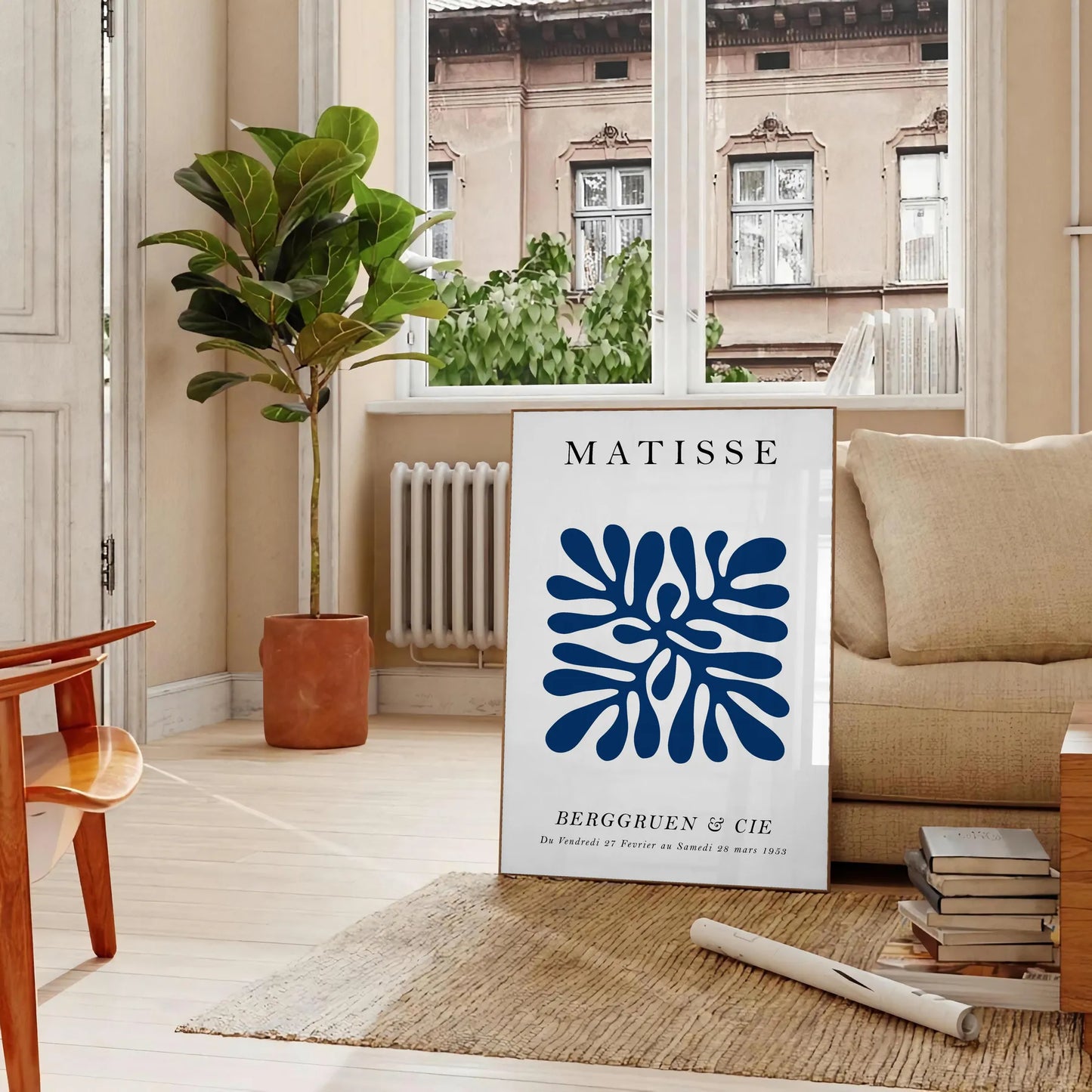 space Matisse Cut Outs Poster vibrant papier découpés white green wall art exquisite gift lovers various print sizes A4 cm A0 decor today