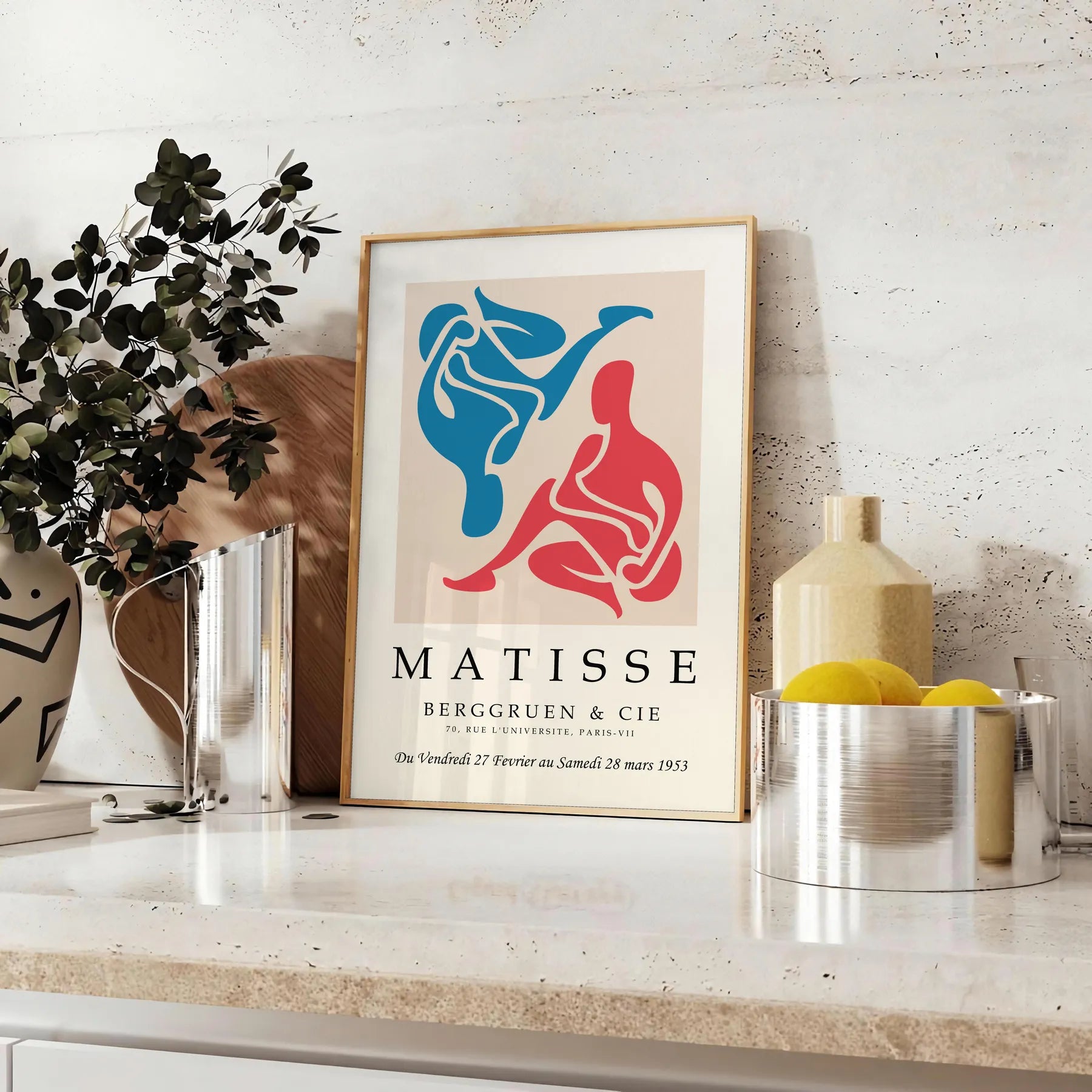 space Matisse The Cutouts Poster stunning homage iconic papier découpés technique vibrant wall art print perfect gift lovers unframed artwork decor style