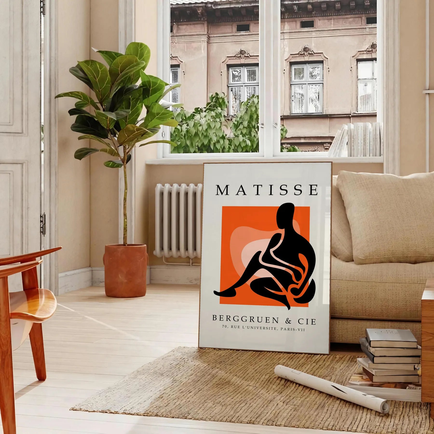 space stunning Matisse Cutout Poster vibrant papier découpés captivating wall art perfect gift lovers touch elegance room framed masterpiece unframed print